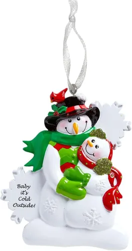 Vista 2 de Adorno de Navidad Personalizado para Parejas 2025 – Regalo Personalizado para Parejas, Recién Casados, Parejas Casadas y Comprometidas – Decoración