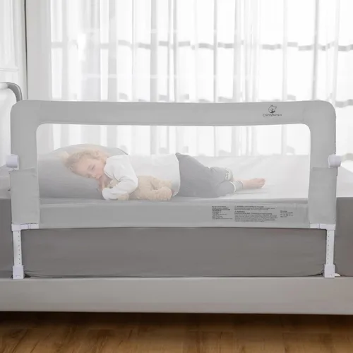 Vista 18 de ComfyBumpy Paquete de 1 riel de cama para niños pequeños de 35.5" L x 19.5" A Rieles de cama para niños pequeños para cama individual, matrimonial
