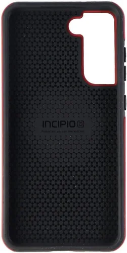 Vista 3 de Incipio Duo Series Funda De Doble Capa Para Samsung Galaxy S21 FE 5G - Rojo