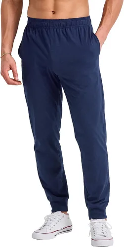 Vista 14 de Hanes Pantalón deportivo de algodón para hombre, pantalones deportivos de punto con bolsillos, pantalones deportivos, puños ceñidos y pierna recta