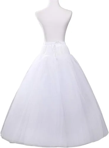 Vista 5 de VeMee Enagua de boda para mujer, falda interior de crinolina para mujer