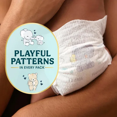 Vista 11 de Pañales talla 1, 32 unidades – Pañales desechables Pampers Swaddlers