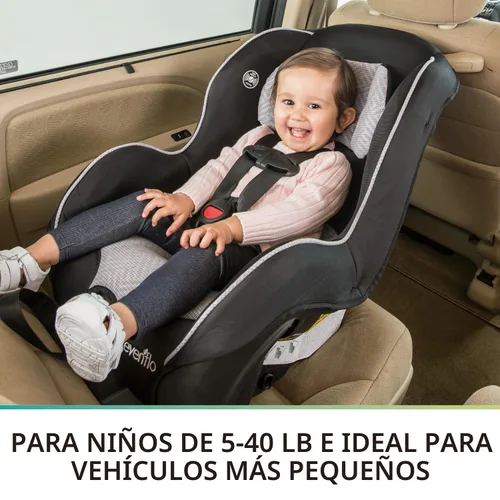 Vista 2 de Evenflo Tribute LX - Asiento convertible para automóvil
