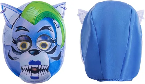 Vista 3 de Disfraz de lobo de Halloween para niños, mono de dibujos animados con máscara y guantes