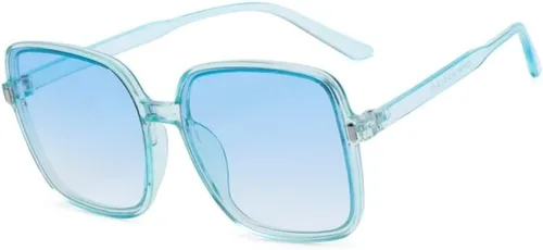 Vista 22 de gafas de sol Gafas cuadradas ojos de gato Gafas de sol de colores UV400 1-beige