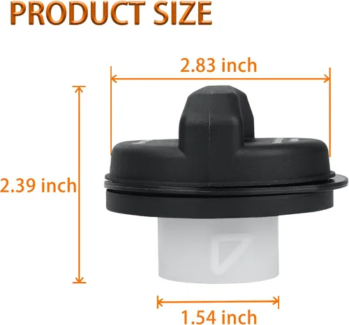 Vista 7 de FOKES Tapa de gasolina GT330, tapa del depósito de combustible para Chevy Silverado 1500 2500 3500 Avalanche Suburban Tahoe Traverse y GMC Acadia