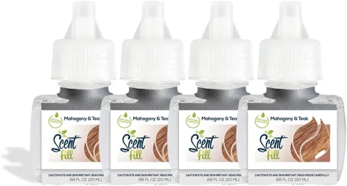Vista 12 de Scent Fill Ambientador enchufable de sidra de manzana, 4 recambios de aceite perfumado