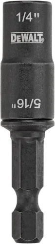 Vista 2 de DEWALT Destornillador de tuerca, doble extremo, 1/4 pulgadas + 5/16 pulgadas (DWADEND14516)
