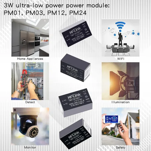 Vista 6 de Módulo de alimentación aislado AC-DC Módulo de alimentación de conmutación para el hogar inteligente, módulo de alimentación Mini Buck 220v a 12v