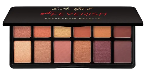 Vista 4 de Paleta de sombras de ojos L.A. Girl Fanatic, Get Feverish GES415