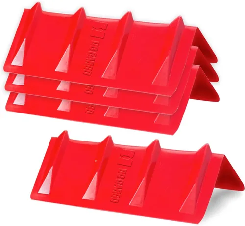 Vista 11 de DC Cargo Mall Cuatro protectores de borde de acero para cadena plana Protectores de esquina de remolque en V Board