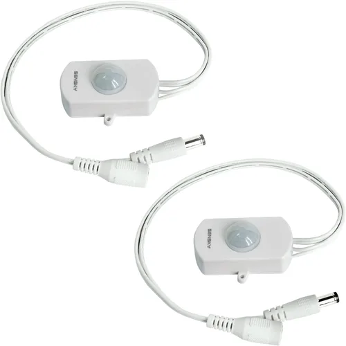 Vista 7 de SENSKY BS010WL DC 12v a 24v Mini Pir Sensor de Movimiento Interruptor de Ocupación Sensor de Ocupación para DIY Iluminación LED