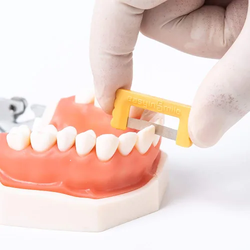 Vista 5 de Kit de reducción interproximal de esmalte para ortodoncia dental, 10 piezas