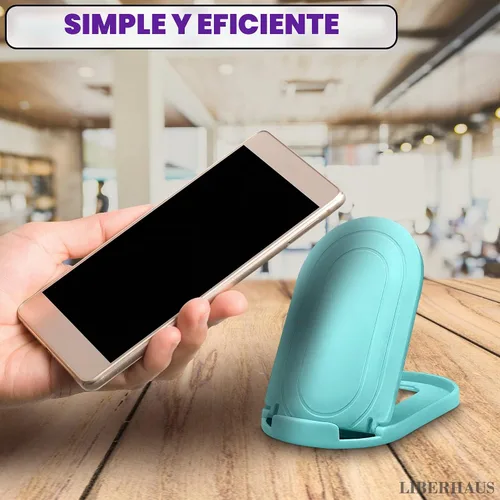 Vista 8 de LIBERHAUS Soporte plegable para teléfono celular de 12 piezas