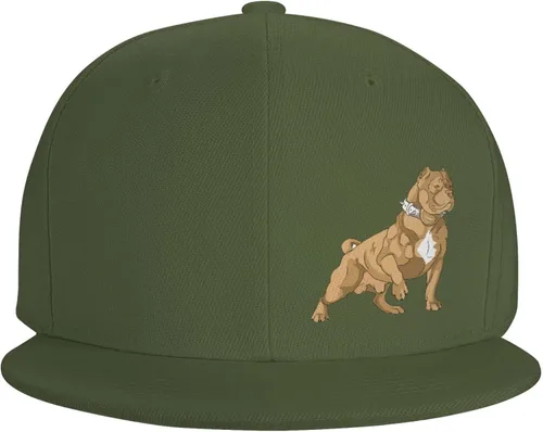 Vista 2 de Gorra de béisbol American Bully con ala ajustable, gorra de béisbol de moda