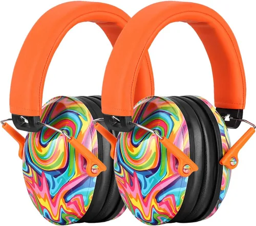 Vista 19 de PROHEAR 032 2.0 - Auriculares con cancelación de ruido para niños - Reducción de ruido de 25dB - Orejeras ajustables de protección sensorial