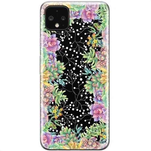 Vista 11 de Mertak Funda transparente compatible con Google Pixel 8 7a 7 Pro 6a 6 Pro 5a 5 4a 4 3a XL cubierta protectora flexible delgada suculenta ligera