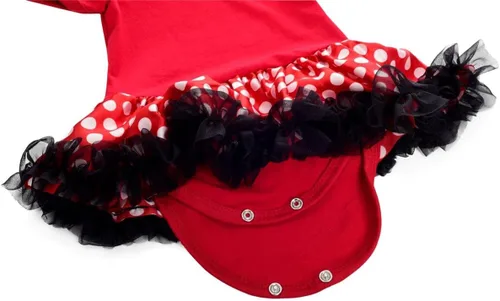 Vista 3 de Lito Angels Disfraz de princesa para bebé niña, mameluco para Halloween, Navidad