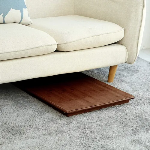 Vista 4 de UNICOO Mesa plegable de bambú, mesa de café, mesa de actividades plegable rectangular para niños, para arte, manualidades, estudio y picnic