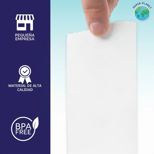 Vista 7 de PaperPlanet Papel de recibo para Clover Flex C400 C401 C405 C406 10