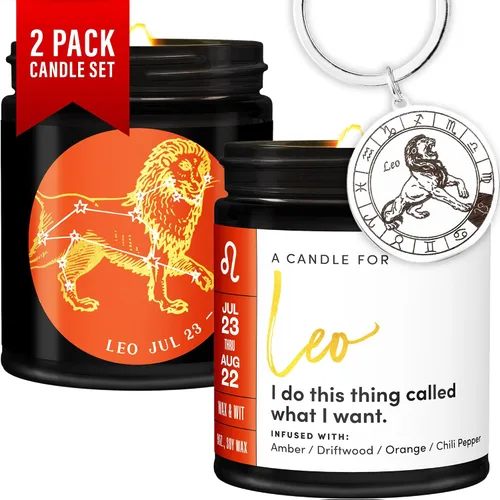 Vista 14 de WAX & WIT Regalos de Acuario para mujeres, vela de Acuario, regalo del zodiaco, regalos de astrología para mujeres, vela del zodiaco, regalo
