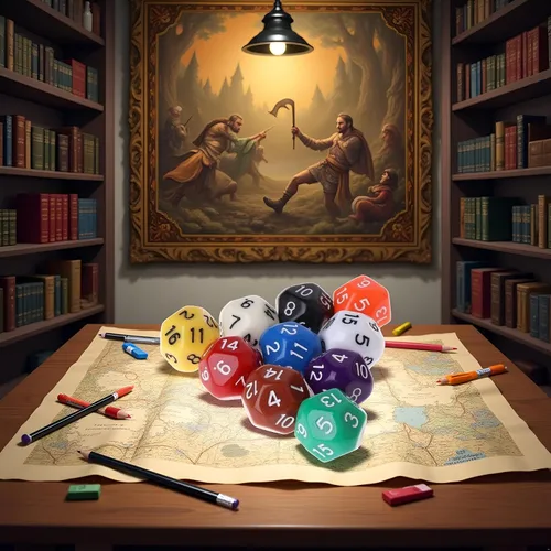 Vista 2 de Juego de 10 dados poliédricos para Calabozos y Dragones, 16 caras, dados poliédricos con otros juegos de mesa con surtido de dados multicolores