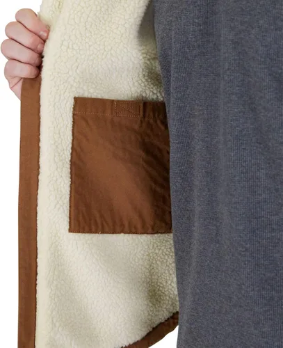 Vista 4 de Lee Chaleco de lona para trabajo para hombre Chaleco de trabajo de invierno para hombre Chaleco con bolsillos Chaqueta sin mangas para hombre