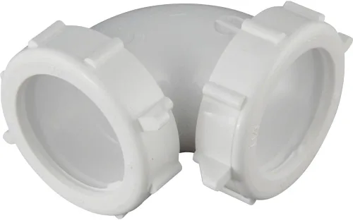 Vista 7 de Plumb Pak 47WK Codo de acoplamiento, blanco, 1.5 pulgadas