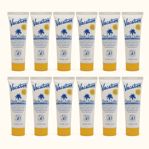Vista 13 de Vacation Mini Classic Protector Solar SPF 30, Resistente al Agua, Loción Bronceadora a Granel, Regalos de Despedida de Soltera, Imprescindibles