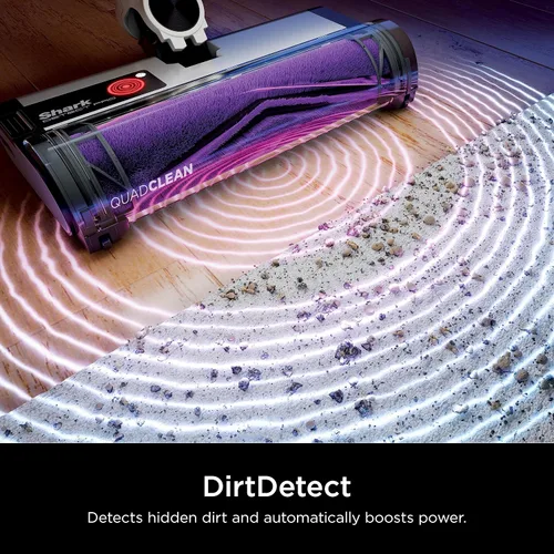 Vista 2 de Shark IW1111 Detect Pro - Aspiradora inalámbrica ligera con filtro HEPA, accesorio portátil de mano, herramienta para hendiduras, aspiradora de palo