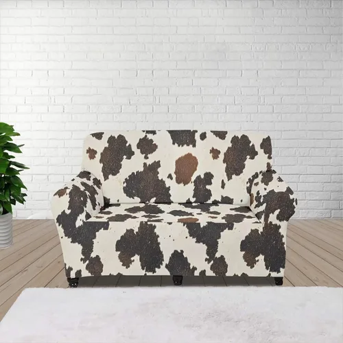 Vista 45 de ZOUTAIRONG Fundas elásticas para sofá con estampado de ramas de camuflaje 3D para sofá, funda para muebles de un solo cojín, decoración del hogar u