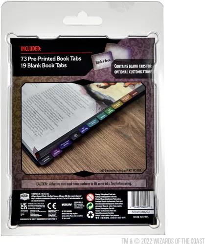Vista 3 de WizKids Fichas de libro de D&D: Guía del maestro de mazmorras
