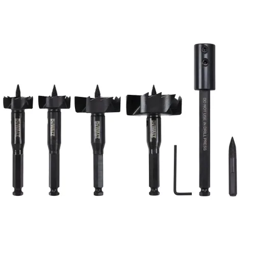 Vista 2 de DEWALT Broca, autoalimentación, kit de 5 piezas (DW1648)