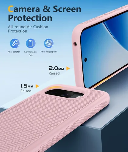 Vista 55 de FNTCASE Funda para iPhone 17 Pro: Fundas delgadas translúcidas de color azul claro compatibles con MagSafe, protección completa de la cámara