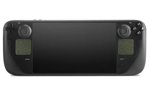 Vista 7 de TouchProtect Steam Deck - Add Style Tactile Feedback and Protect your Steam Decks Trackpads More than just a skin Tactical Green