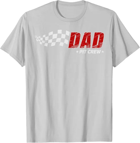 Vista 73 de Dad Pit Crew Race Car Birthday Family Matching Pit Crew Camiseta Pit Crew