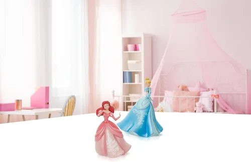 Vista 10 de Enesco Disney Showcase - Figura de Cinderella Dreams Princess Expressions, 6.7 pulgadas, multicolor