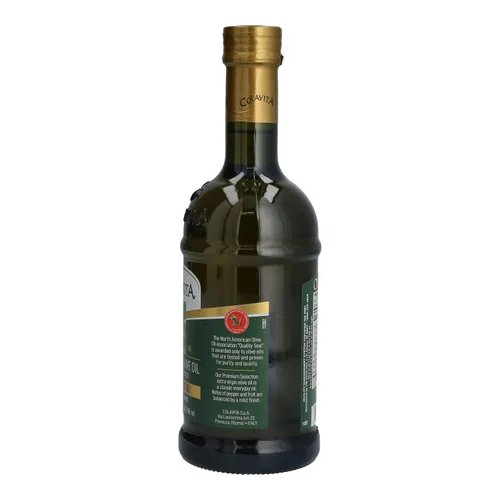 Vista 5 de Colavita Premium Selection - Botella de vidrio de aceite de oliva virgen extra de 25.5 onzas líquidas (paquete de 2)