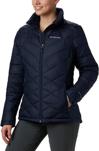 Vista 14 de Columbia Chaqueta larga con capucha Heavenly para mujer Verde (Stone Green)