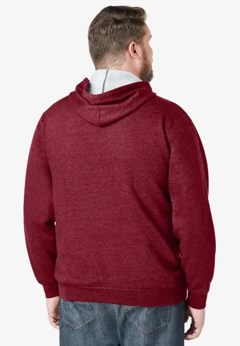 Vista 6 de KingSize - Sudadera con capucha, sin botones, para hombre