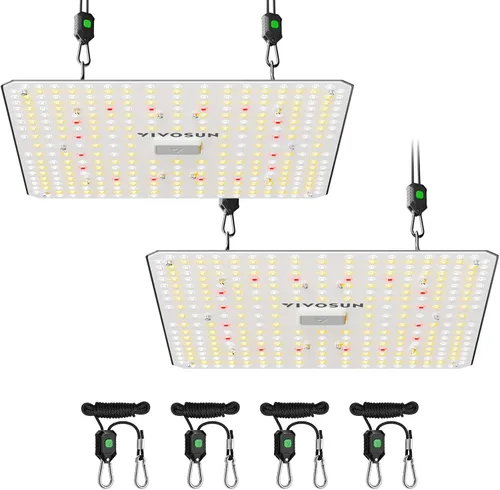 Vista 13 de VIVOSUN 2020 más reciente VS1000 LED crece la luz con diodos Samsung LM301H y Sosen Driver luces regulables Sunlike espectro completo para plantas