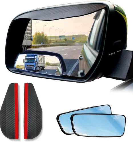 Vista 9 de EcoNour Espejo de Punto Ciego para Automóvil (Paquete de 2) - Vista 3 Veces Más Grande, Espejos Retrovisores Convexos de Punto Ciego, Punto Ciego