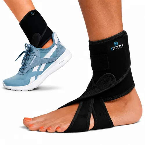Vista 11 de Dosh AFO - Soporte para caída de pie para caminar - AFO - Unisex (Derecho - Talla única)