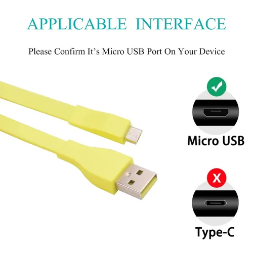 Vista 2 de Cargador de altavoz micro USB UE Boom, cable de carga rápida, repuesto compatible con Logitech UE Boom Boom 2 Boom 3 Ultimate Ears Wonderboom