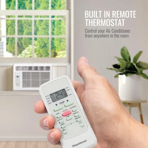 Vista 8 de Energy Star 6,000 BTU - Aire acondicionado para ventana con mando a distancia LCD Follow Me 115 V, deshumidificador, control remoto inteligente