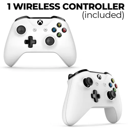 Vista 5 de Zeust Xbox One S 1TB All-Digital Edition Console Bundle - Includes the Xbox One Series S Console White, 1x Wireless Controller, and a Microfiber