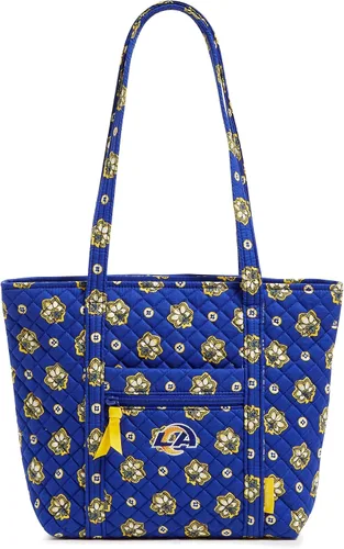Vista 14 de Vera Bradley Bolso pequeño de algodón Premium para mujer Vera Bandana verde/amarillo con Green Bay Packers