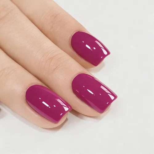 Vista 11 de Vishine Soak-Off Esmalte de gel UV LED Nail Art Manicura Laca Oscuro Salmón Color 006