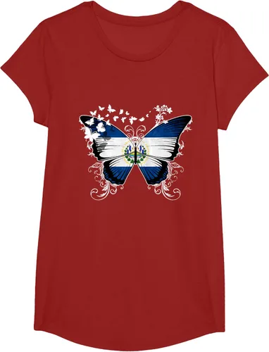 Vista 52 de Camiseta con diseño de bandera de El Salvador