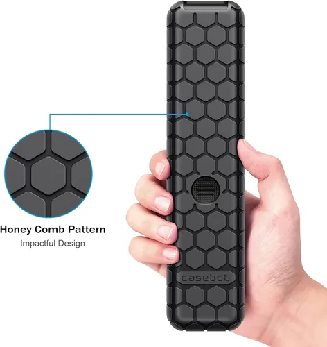Vista 7 de Fintie Funda protectora para Sony RMF-TX920U RMF-TX910U RMF-TX900U RMF-TX810U RMF-TX800U Control remoto por voz 2025 2024 2023 2022, peine miel Negro